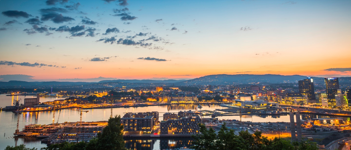 Utsikt over oslo