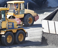 Bilde av anleggsmaskiner