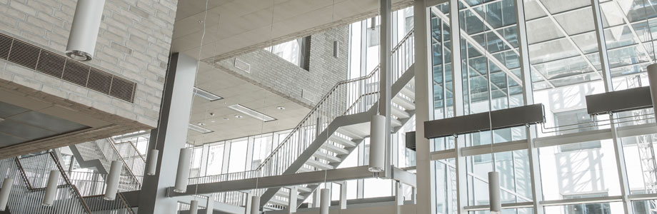 Illustration photo stairs. Financial Institutions DNB