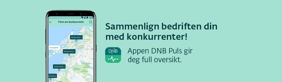 sammenlign bedriften din med konkurrenter