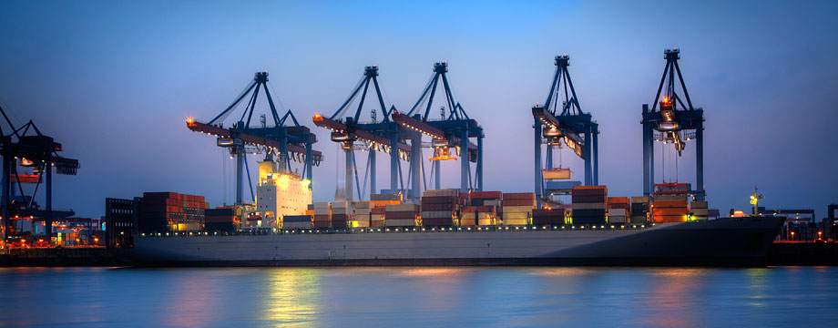 Hamburg harbor, Germany