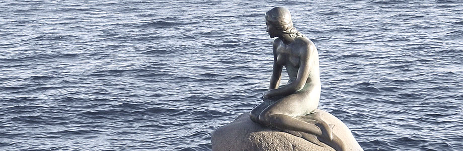 Illustration: mermaid in copenhagen