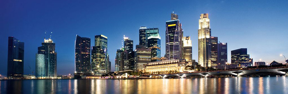 Singapore skyline 