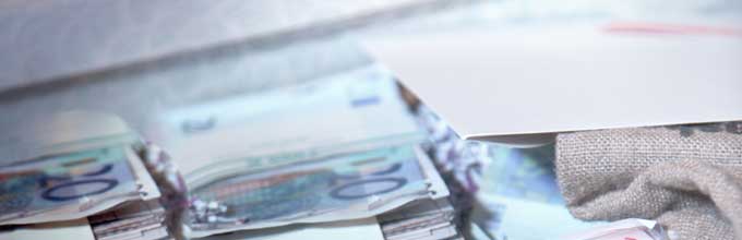 Illustration phto, money. Interest rates DNB