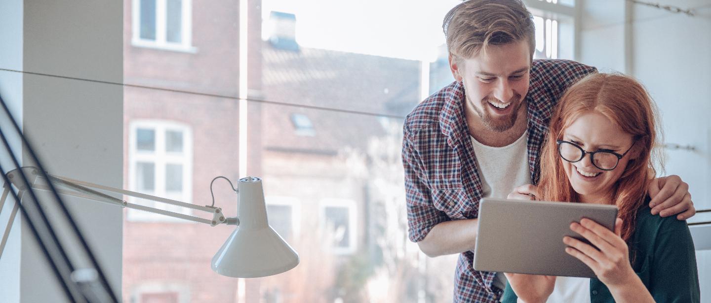 People standing on street.