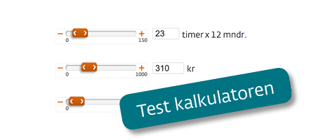 Kalkulator betaling med kid