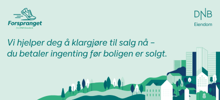 Med Forspranget kan du gjøre det praktiske klart og selge når det passer deg.