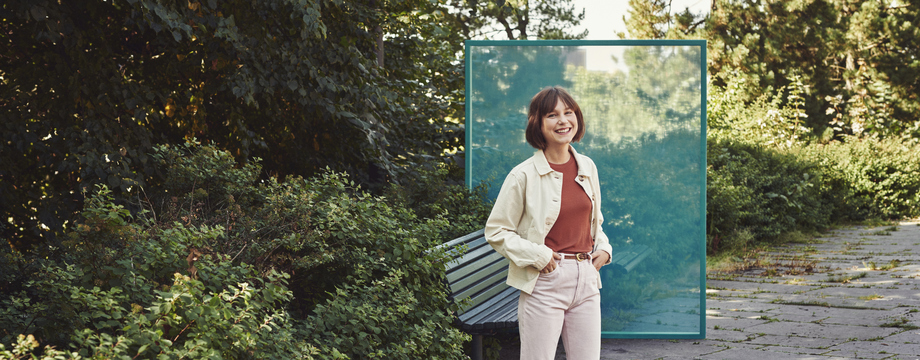 Portrettbilde av dame