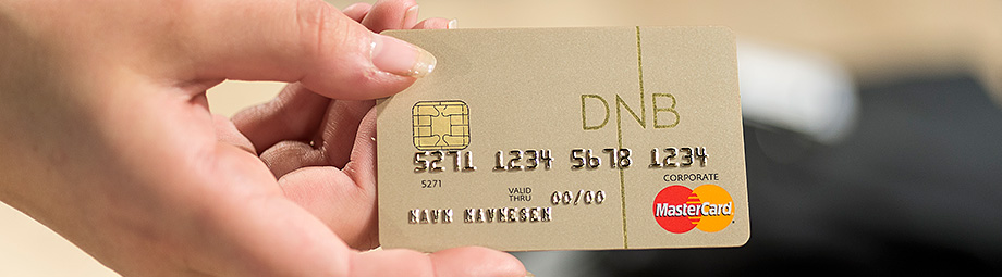 Illustrasjonsfoto hnd med kort