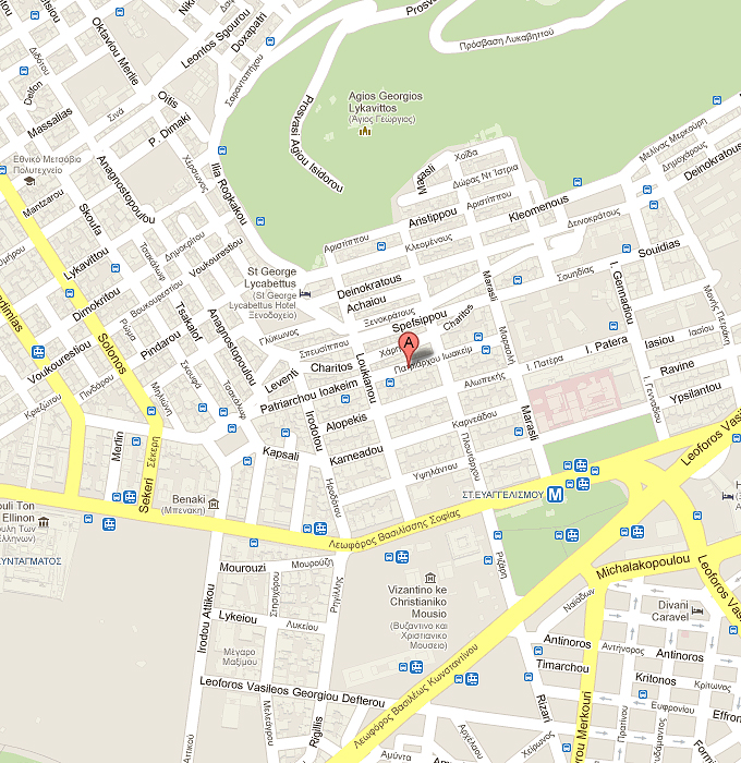 Map - location DNB Athens